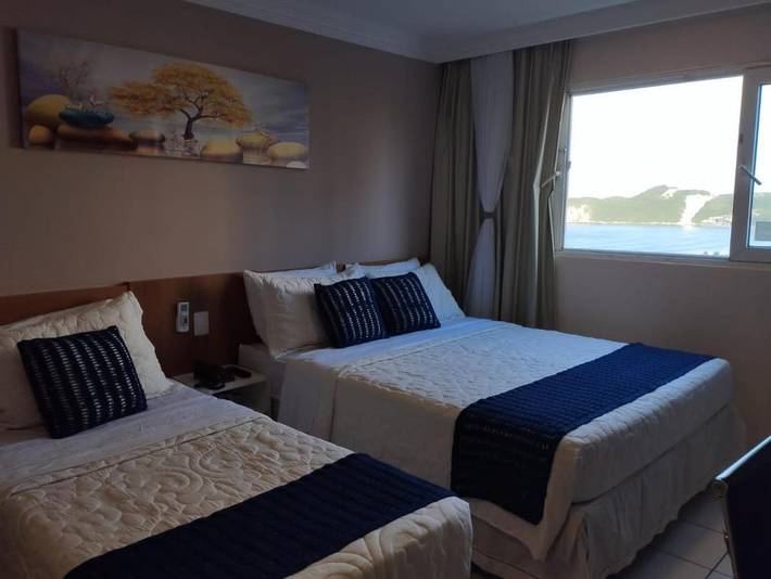 Apartamento para 2 personas, con vistas y piscina en Natal