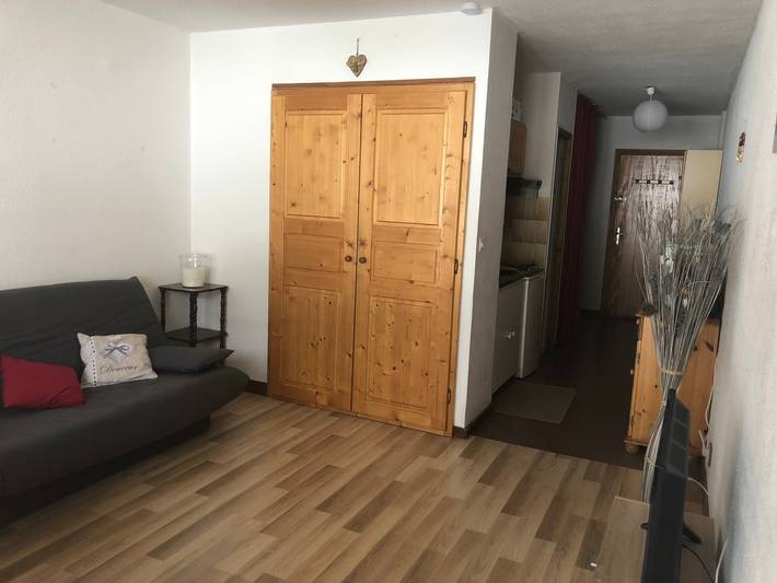 Apartamento entero, Apartamento 'Studio in The Heart Of Les Aillons' con balcón in Aillon-le-Jeune, Chambéry region