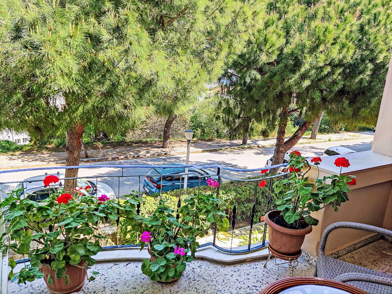 Geheel appartement, Wohnung mit Meerblick und großer Terrasse in Rhodos Stad, Rhodos