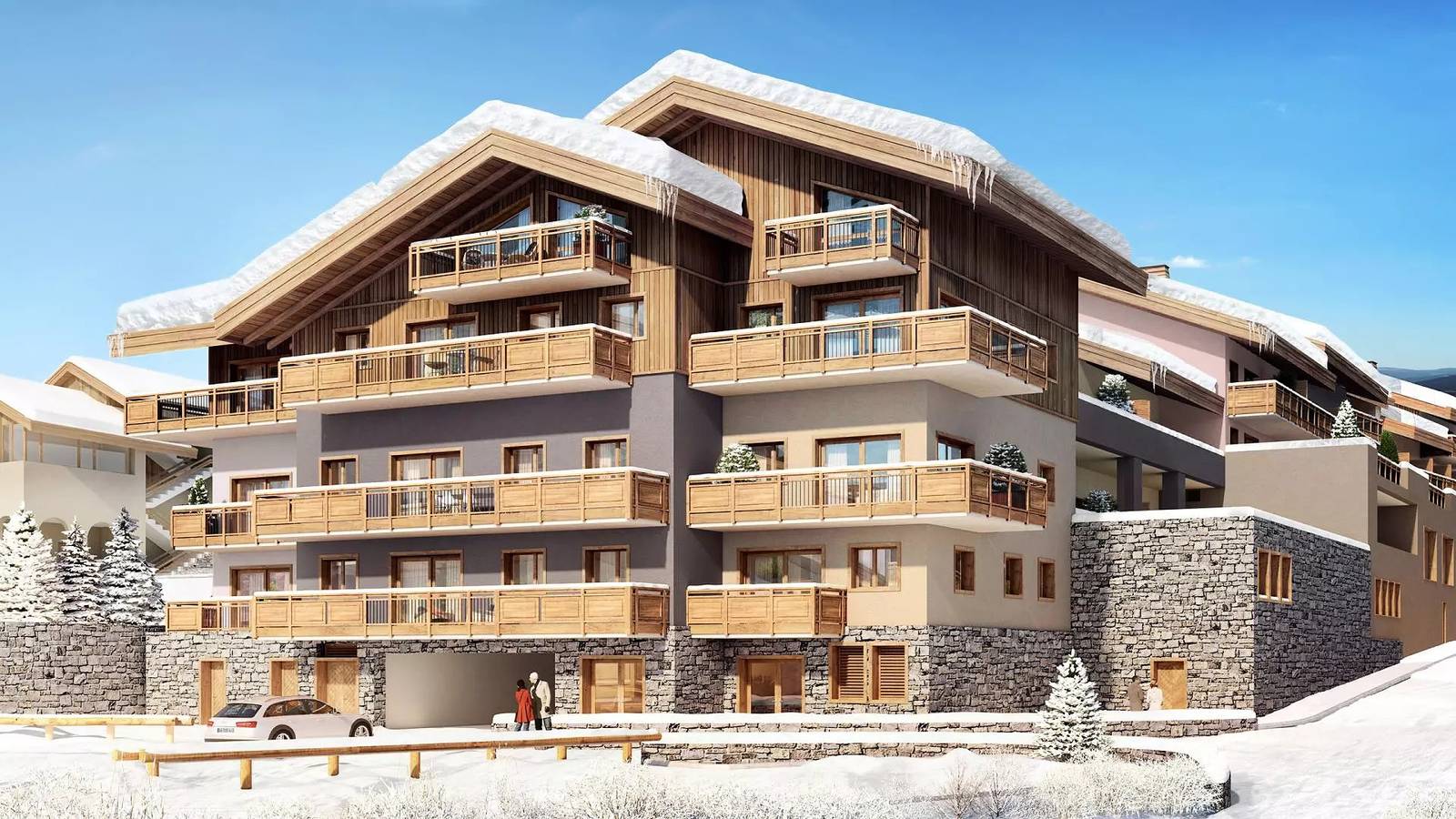 Chambre Double Supérieure in Les Avanchers-Valmorel, Le Grand Domaine