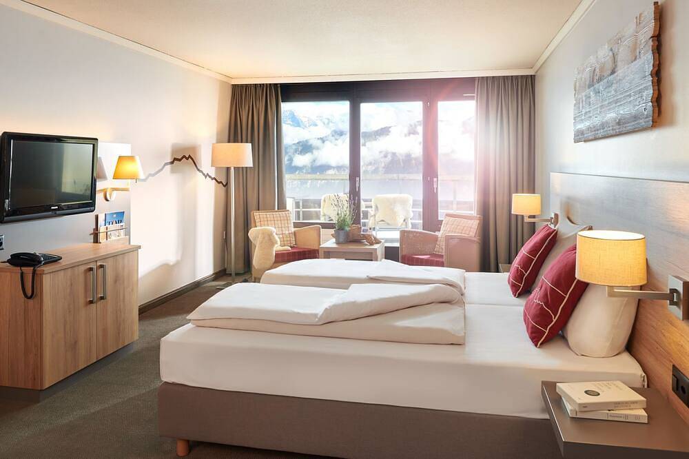 Geheel appartement, Standard, Dorint Blümlisalp in Beatenberg, Meer van Thun