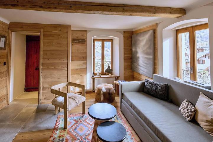 Ganze Wohnung, Casa-Niu Luxe discret, vue et pied des pistes in Saint-Véran, Queyras