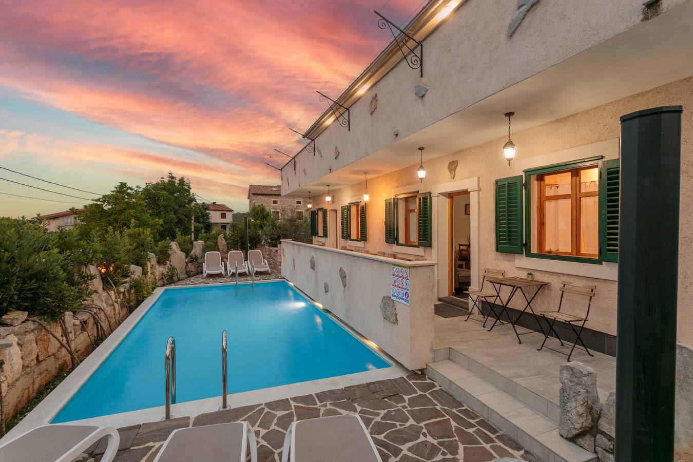 Villa Plovanija in Krk Città, Krk (Croazia)