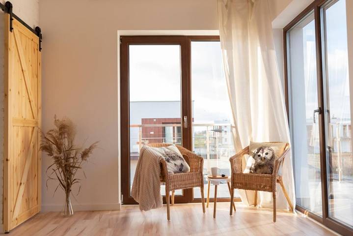 Apartament wakacyjny dla 6 osób, z balkon w Nałęczów