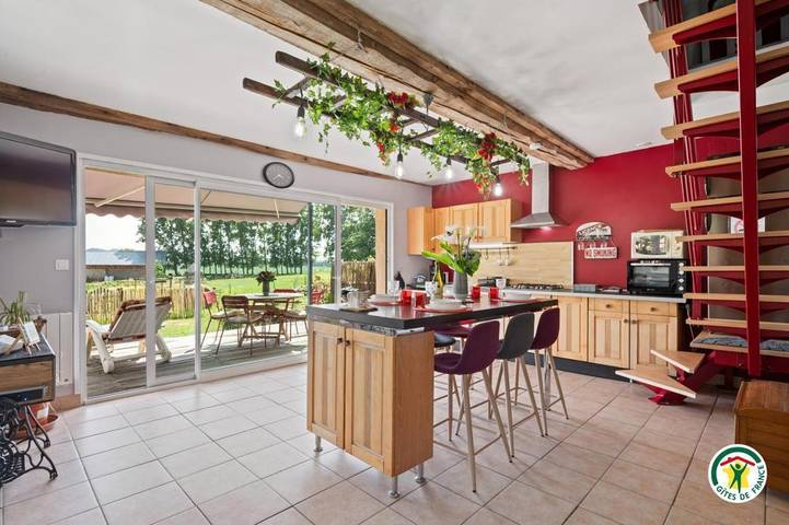 Location de vacances pour 6 personnes, avec jardin à Mirville - 3