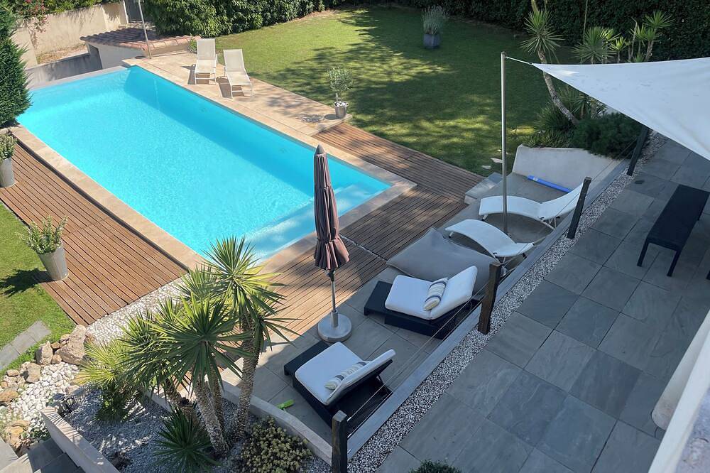 Haus mit Pool zwischen Cassis und Aix-en-Provence in La Bouilladisse, Marseille und Umgebung