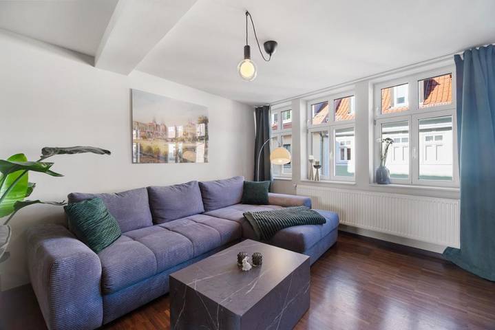 Ferienwohnung für 6 Personen, mit Balkon und Ausblick in Weihnachtsmarkt Erfurt - 3
