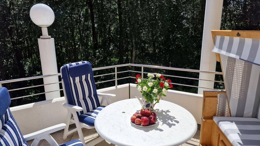 Ferienwohnung für 4 Personen, mit Balkon