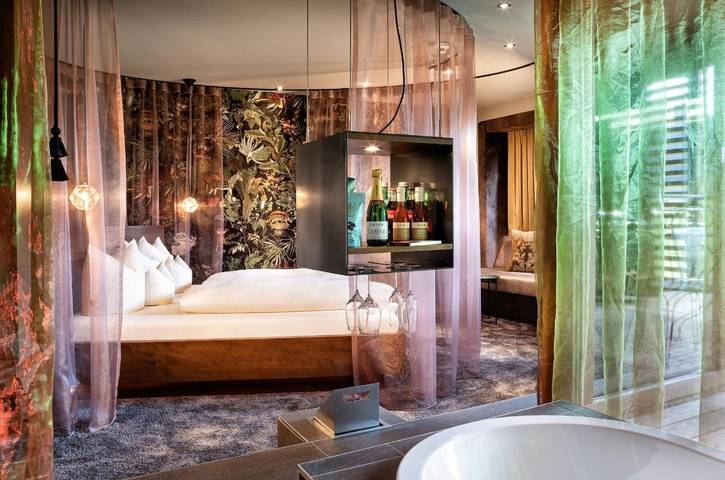 Hôtel pour 2 personnes, avec piscine et vue ainsi que sauna et jardin à Bezau - 3