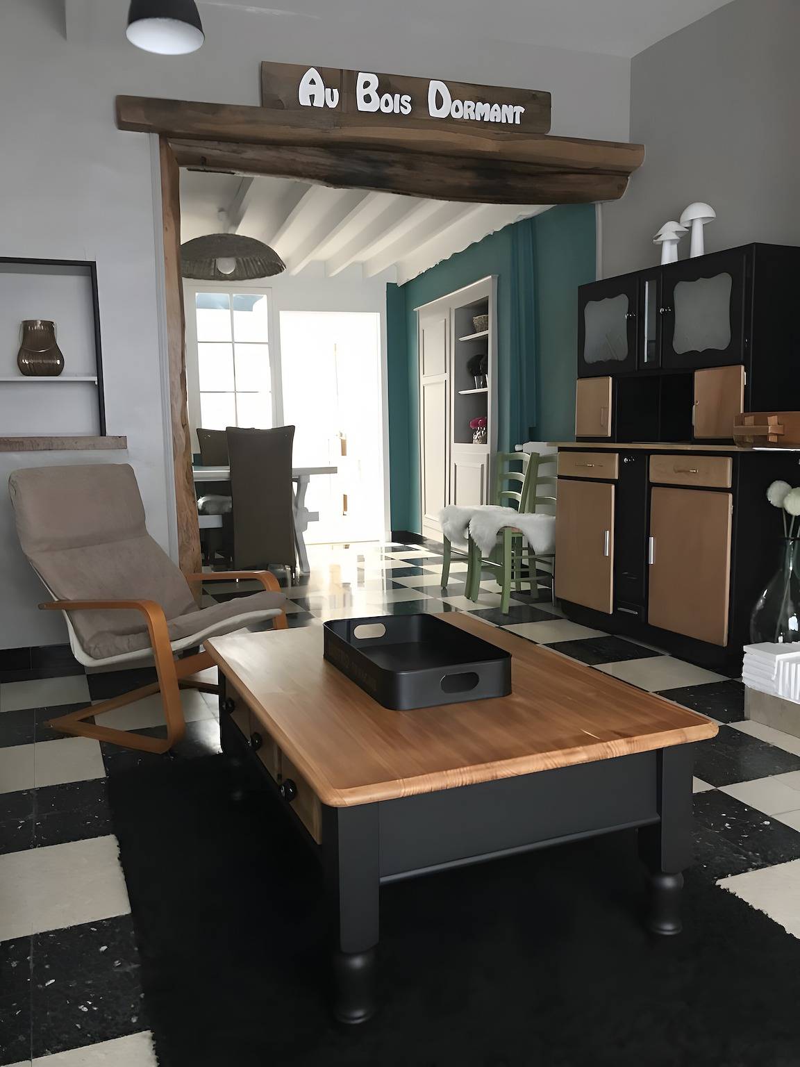 Ferienhaus Au Bois Dormant in Crécy-en-Ponthieu zwischen Wald und Somme-Bucht in Crécy-en-Ponthieu, Abbeville und Umgebung