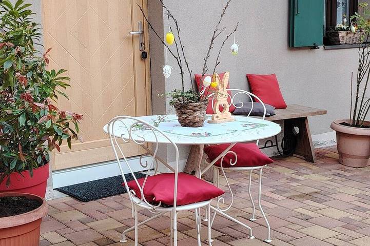 Location de vacances pour 4 personnes, avec Terrasse à Dambach-la-Ville
