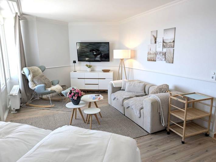 Studio for 2 personer, med Balkon