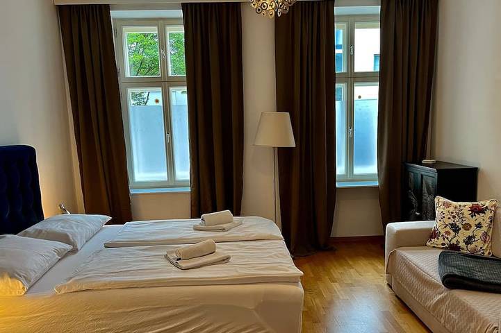 Ganze Wohnung, Zentrale Wohnung am Augarten in Brigittenau, Wien