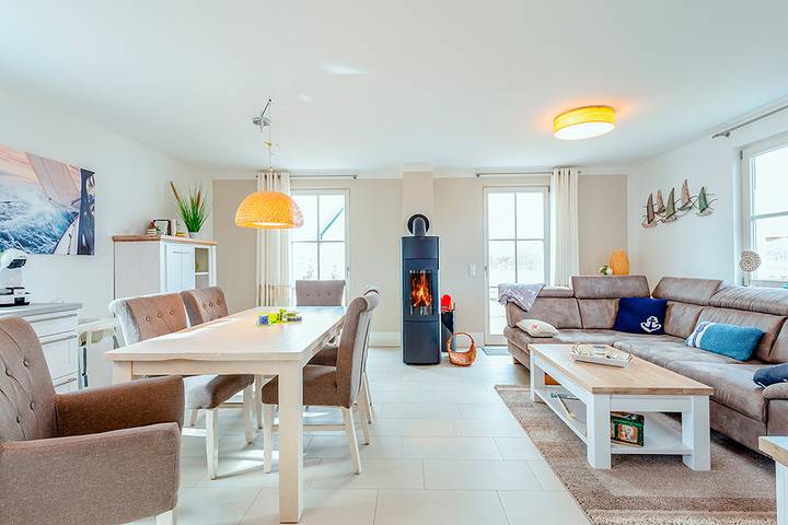 Ferienhaus mit Meerblick für 5 Personen, mit Terrasse und Garten sowie Sauna in Deutschland - 2