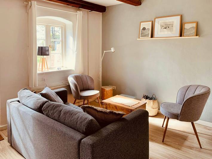 Ferienwohnung für 4 Personen, mit Terrasse und Sauna, mit Haustier in Habernis - 3