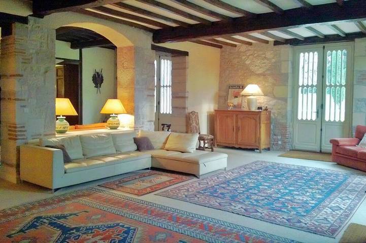 Château pour 15 personnes, avec jardin dans le Tarn-et-Garonne - 2