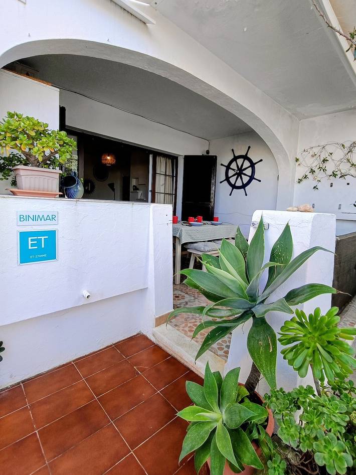 Ganze Wohnung, Appartamento Binimar – Cala en Porter mit Gemeinschaftspool, strandnah in Cala en Porter, Alaior Gemeinde