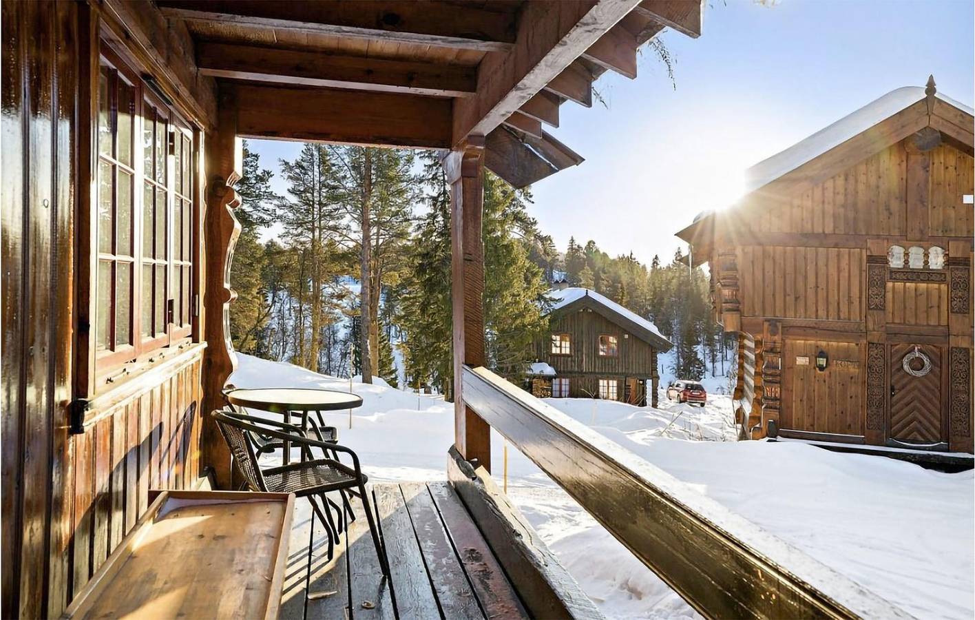 Ferienhaus für 8 Personen mit Garten in Vinje