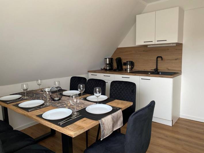 Ferienwohnung für 7 Personen, mit Terrasse und Garten