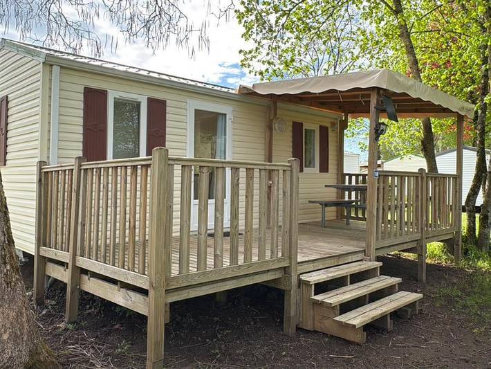 Camping de l'Arquebuse - Mobilheim 4 personen - Ridorev in Athée, Dijon und Umgebung