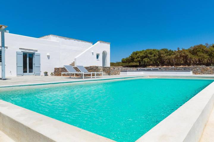 Villa pour 5 personnes, avec jardin ainsi que piscine et vue