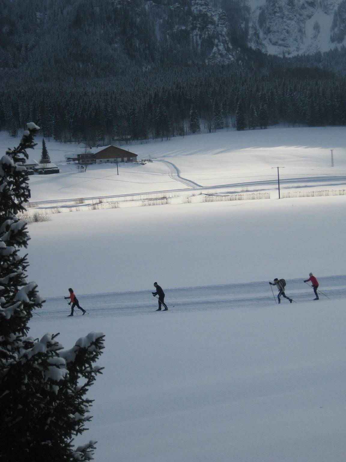 Vorderoberhauser-Hof inkl. Chiemgaukarte - Ferienwohnung Rauschberg 56 qm, Balkon, Kochnische, 2 Schlafzimmer, Wlan, 4 Pers in Ruhpolding, Bayerische Alpen