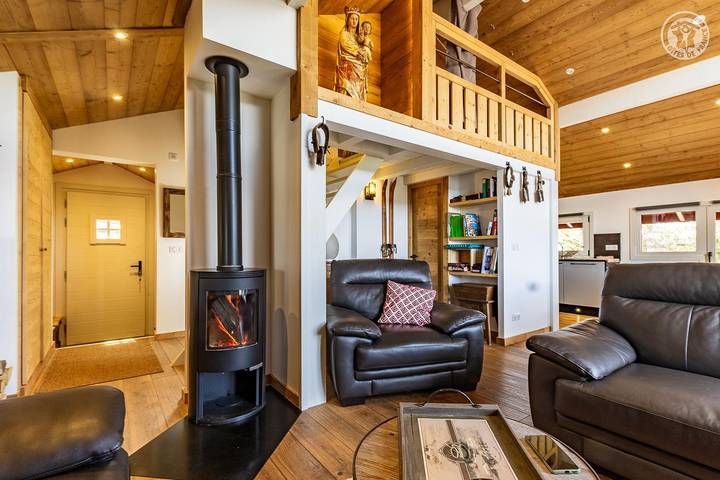 Chalet pour 6 personnes, avec balcon dans La Plagne - 4