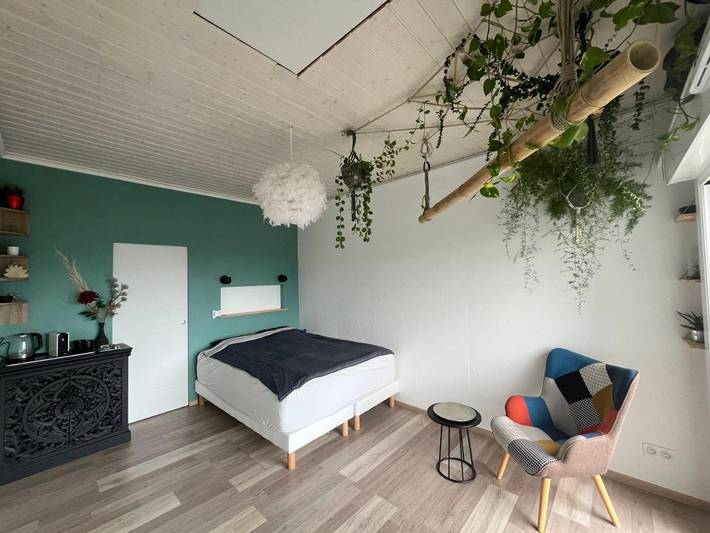 Chambre d’hôte pour 2 personnes, avec jacuzzi et terrasse en Haute-Savoie