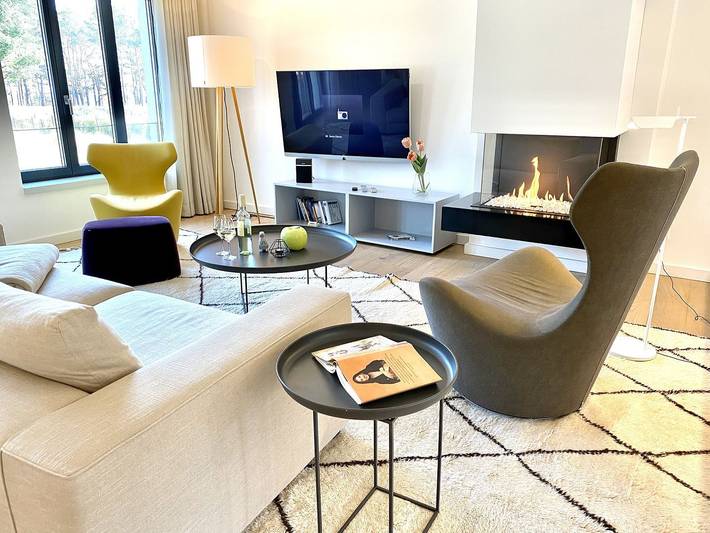 Vakantiewoning voor 4 personen, with sauna and balkon as well as zwembad, met huisdier in Prora