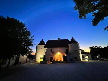 Hôtel pour 2 personnes, avec jardin ainsi que piscine et vue à Rocamadour