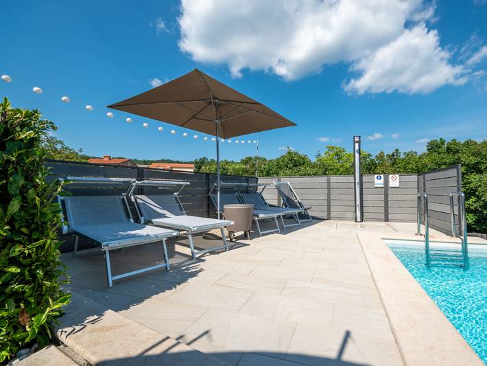 Ferienwohnung für 4 Personen, mit Terrasse und Ausblick in Opatija Riviera - 4