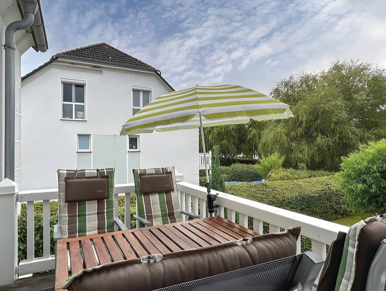 Apartamento entero, Apartamento 'Fewo Albrecht' con balcón in Ostseebad Nienhagen, Nienhagen