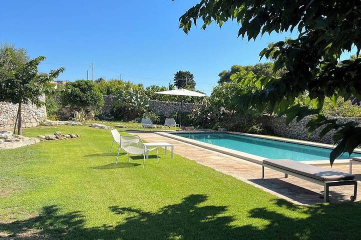 Maison de vacances pour 8 personnes, avec piscine ainsi que jardin et terrasse dans Marittima