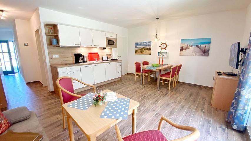 Ferienwohnung für 4 Personen, mit Terrasse in Putgarten