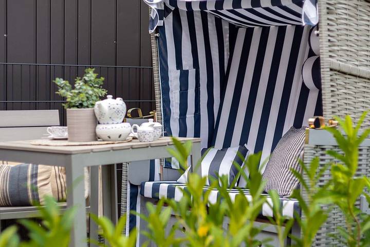 Ferienwohnung für 3 Personen, mit Terrasse und Garten in Eilsum - 4