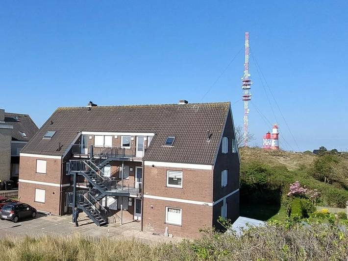 Strandhaus für 4 Personen, mit Balkon auf Borkum