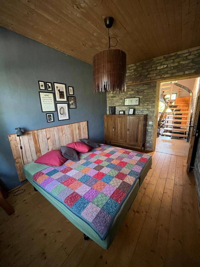 Bungalow für 6 Personen, mit Balkon und Terrasse sowie Garten und Sauna in Lettland - 3