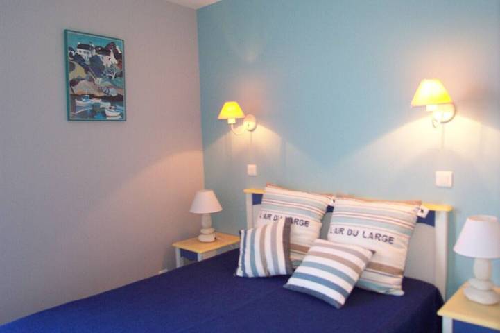 Gîte pour 5 personnes, avec balcon et piscine dans Plage des Sables Blancs (Douarnenez) - 2