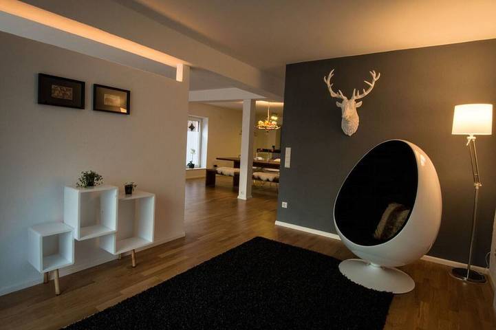 Ferienwohnung für 4 Personen, mit Balkon und Sauna in Offenburg