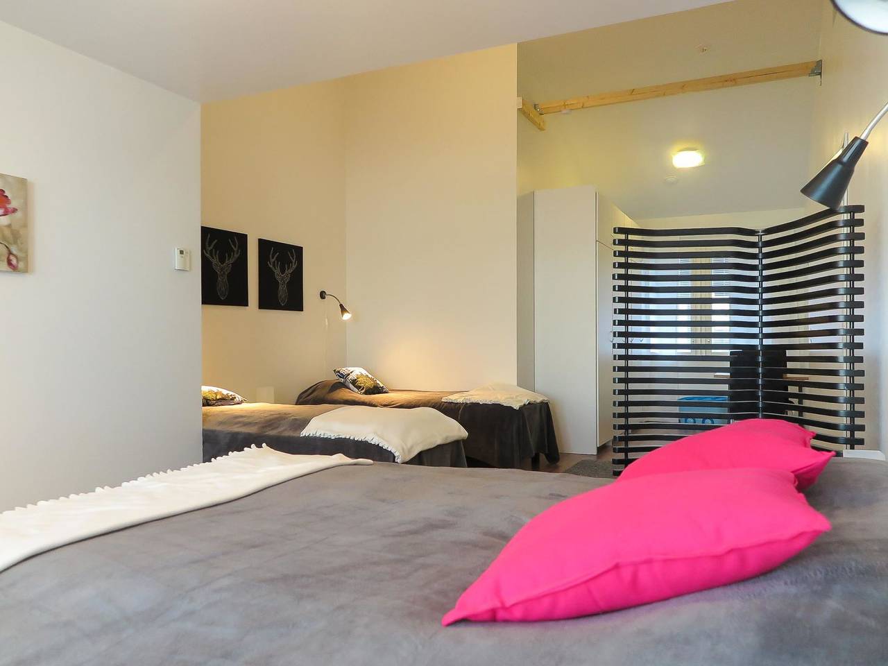 Villa lehmus in Rovaniemi, Lappland