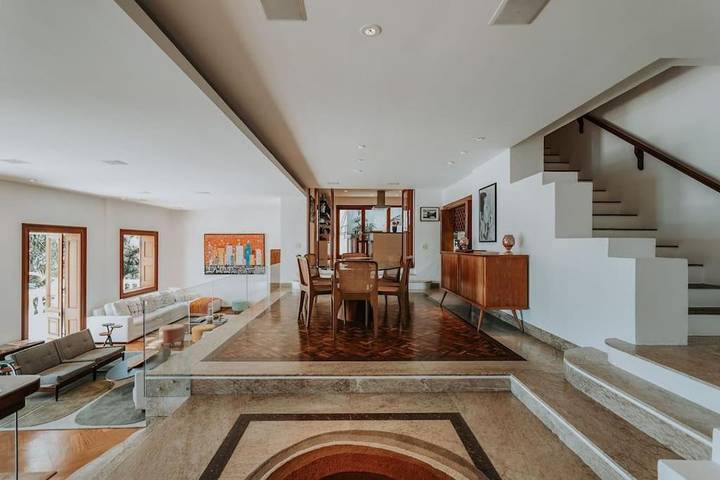 Villa pour 9 personnes, avec vue et terrasse ainsi que piscine et sauna, animaux acceptés dans Região Metropolitana do Rio de Janeiro - 4