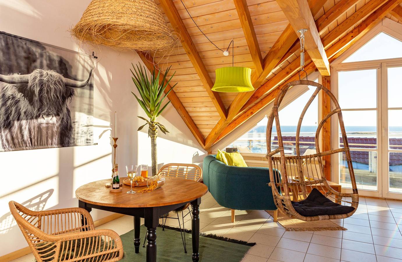 Ganze Ferienwohnung, Turmhüs - Ferienwohnung Kokosnuss in Wittdün, Amrum