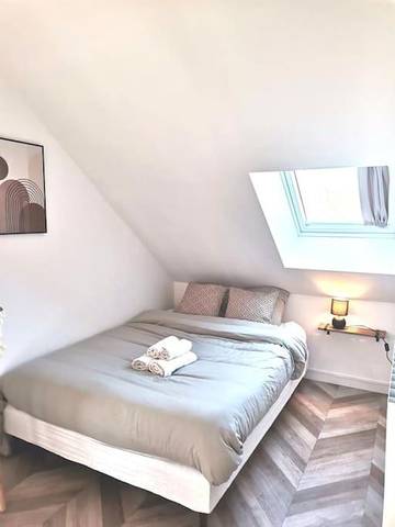 Gîte pour 2 personnes, avec jardin ainsi que vue et balcon à Saint-Barthélemy-d'Anjou