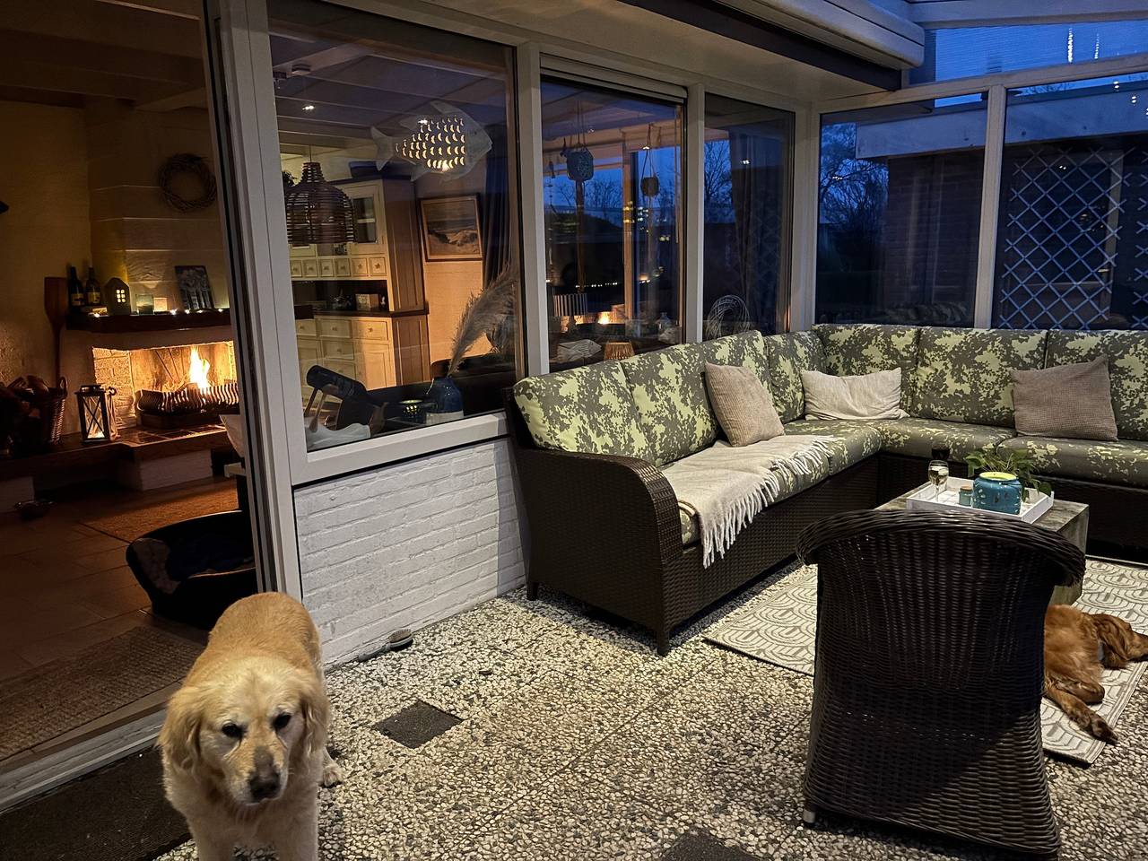 Strandnahes (Nr. 156) Ferienhaus mit traumhaften Wintergarten und uneinsehbaren, grossen Garten, Eckgrundstück in Sint Maartensvlotbrug, Noord-Holland - Nordseeküste