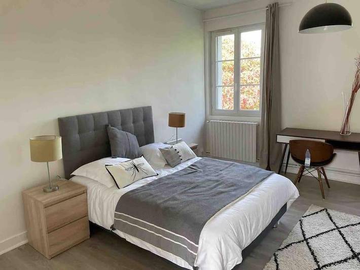 Location de vacances pour 12 personnes, avec jardin ainsi que terrasse et vue à Rugles - 4