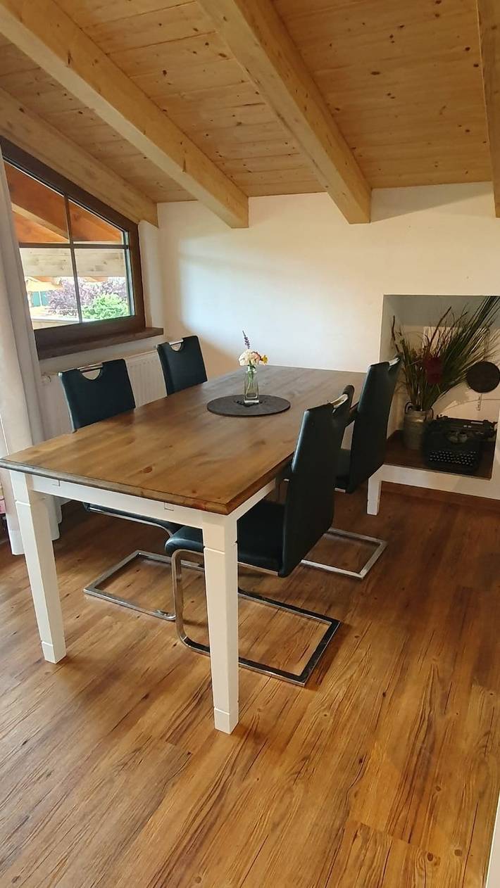 Ferienwohnung für 6 Personen, mit Balkon und Terrasse sowie Garten und Seeblick im Pfaffenwinkel - 2