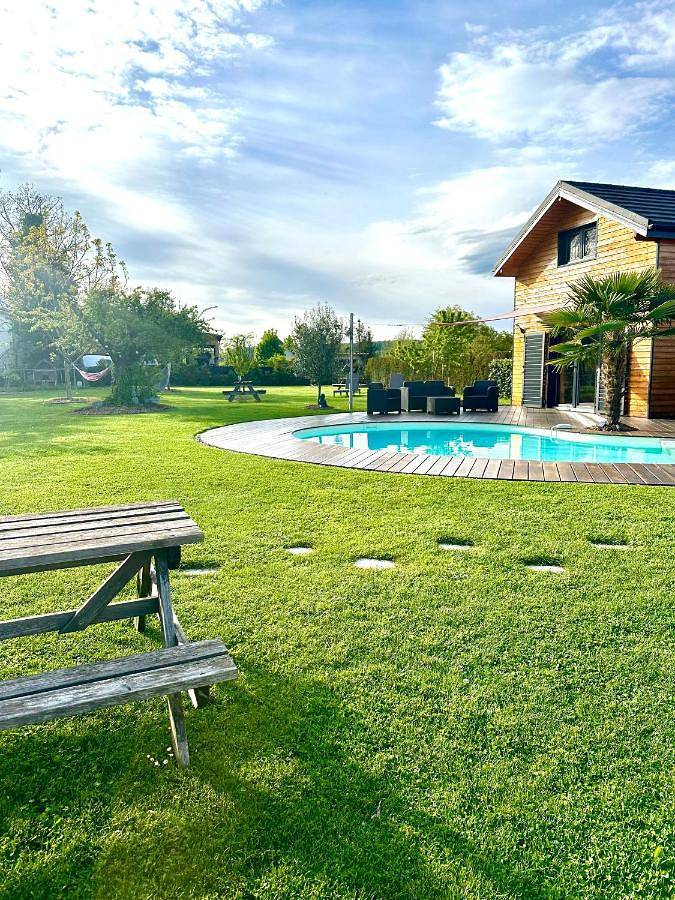 Gîte pour 4 personnes, avec piscine et jardin à Flaxlanden