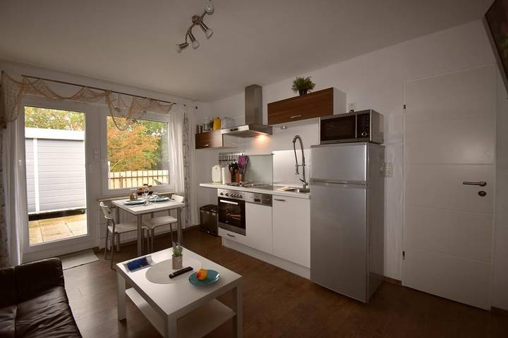 Ferienwohnung für 2 Personen, mit Balkon und Garten, mit Haustier in Dornum - 3