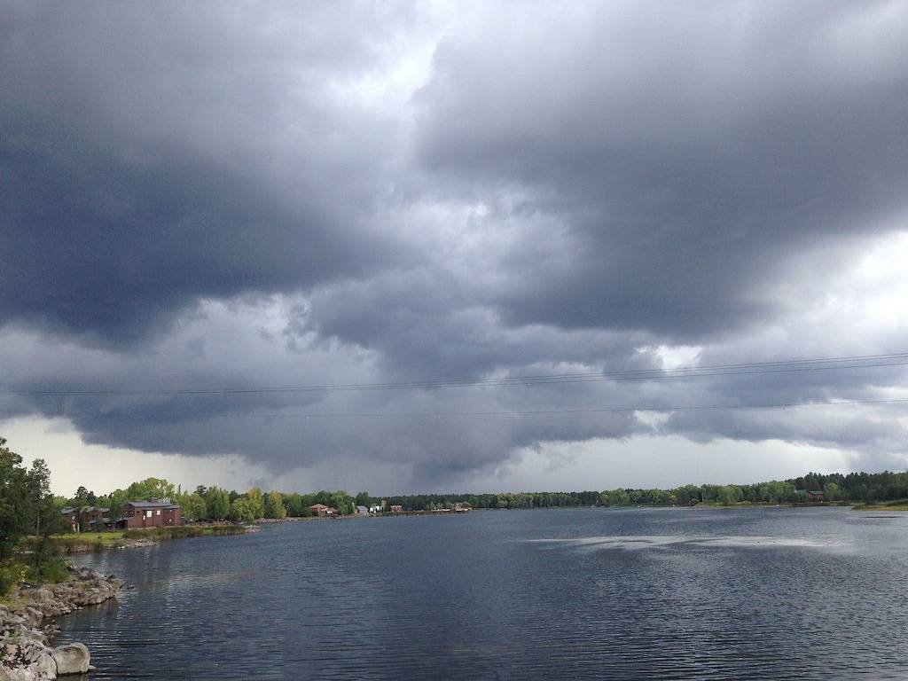 Just steps away from Rainbow Lake in this Dog Friendly Cabin in Navajo County