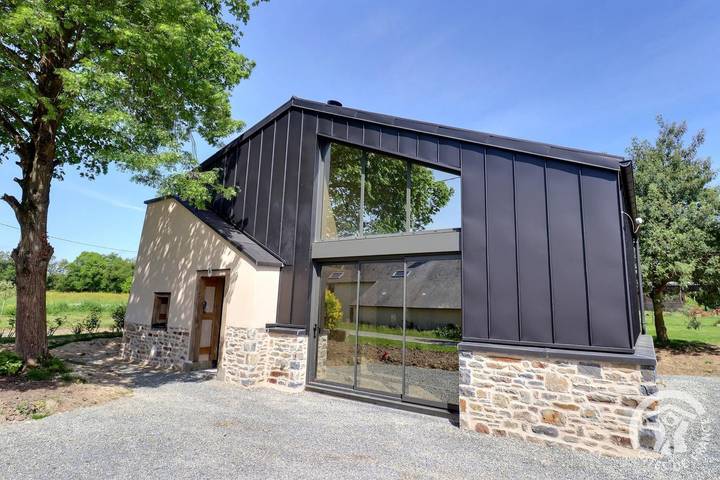 Gîte pour 6 personnes, avec Jardin et Vue à Montreuil-le-Gast